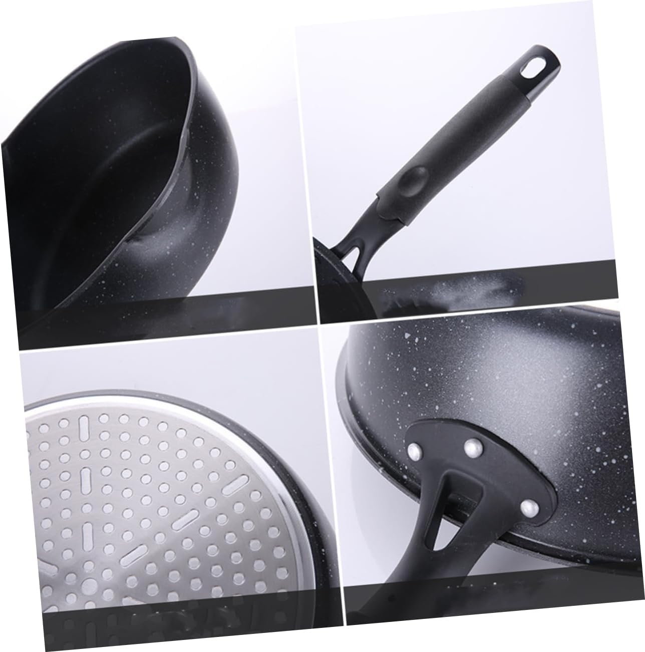 Unomor Nonstick Omelette Pan Aluminum Frying Pan for Flipping for Egg Pancake and Sandwich Prep Compatible with Induction and Fire Stoves