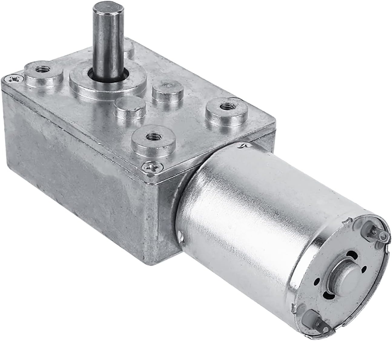 DC 12V Reversible Gear Motor 5rpm / 6rpm / 20rpm / 40rpm / 62rpm, No Self Ocking, Working Well, Vertical Shaft, for Door Openers (20RPM)