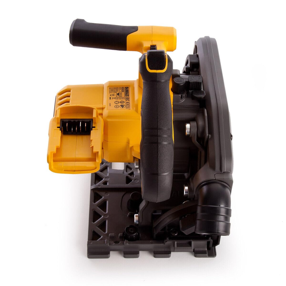 Dewalt DCS520T2 54 V XR FLEXVOLT Sierra de inmersión inalámbrica de 165 mm - 2 x 6,0 Ah + raíles de guía