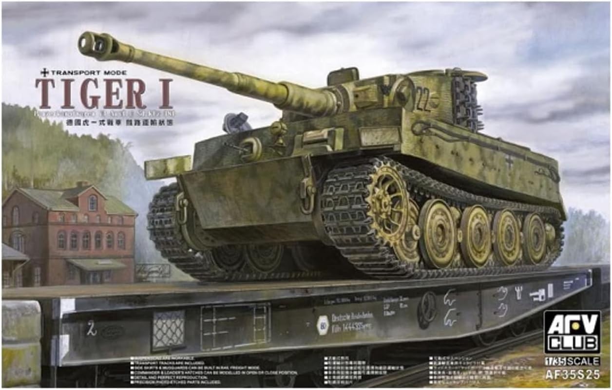 Unbekannt AF35S25 Model Kit Tiger I Panzerkampfwagen VI E SD Motor Vehicle 181