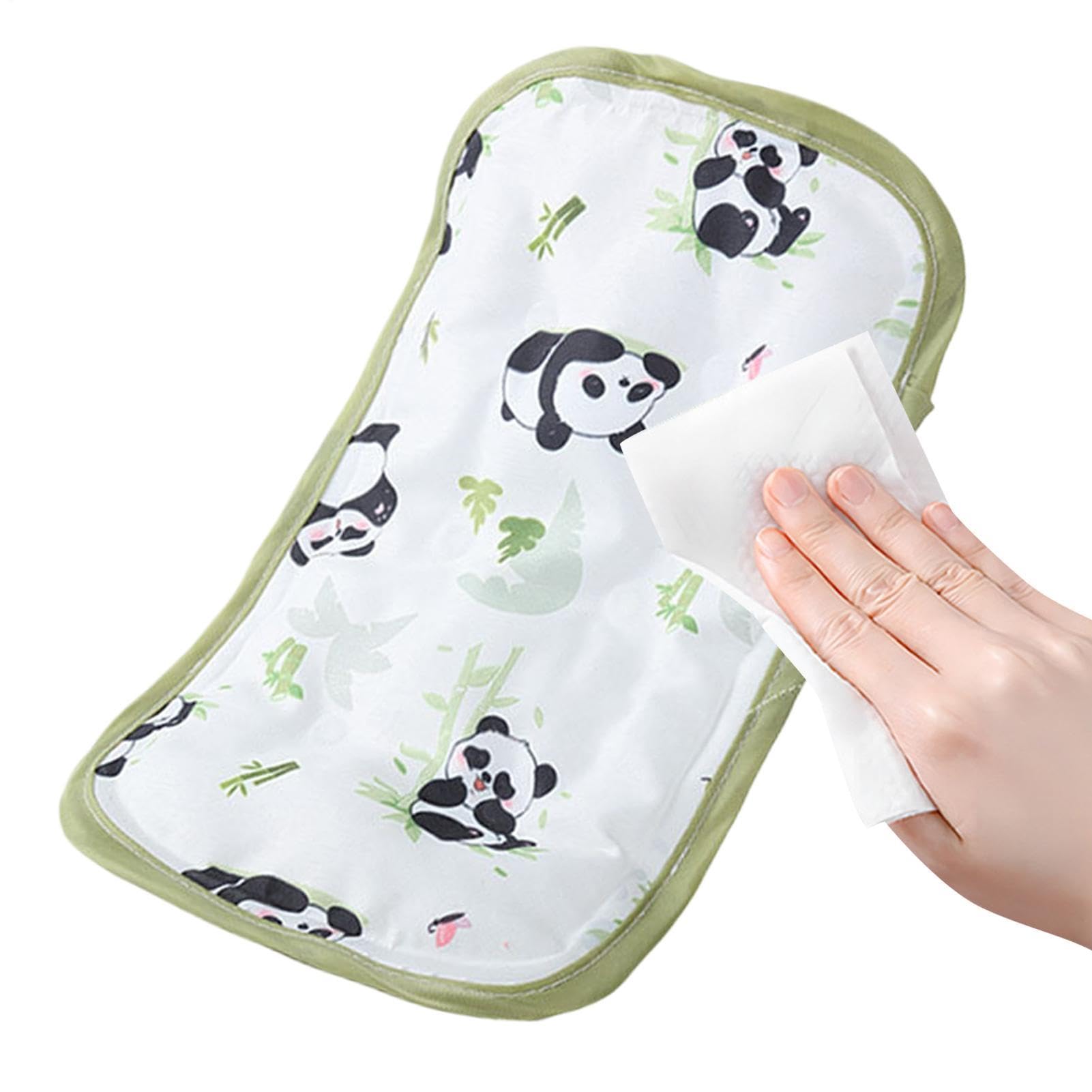 Wefdfsy Kids Nursing Arm Pillow | 11.02x6.3in Anti-Slip Cooler Sleeve | Adjustable Elastic Strap Animal Prints Kids Neck Cooling Towel,for Boy Girl Mom Dad Bottle Feeding Summer Hot Weather