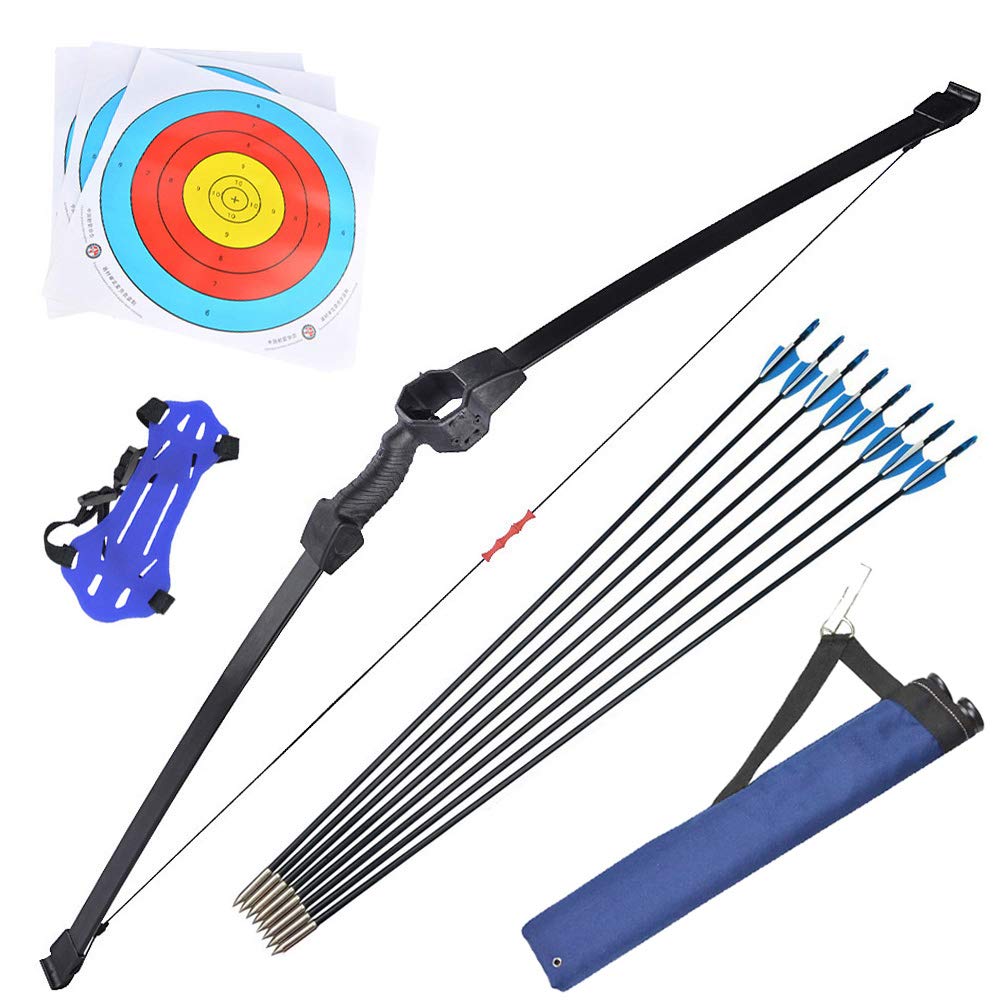 Buy SHARROW Archery Takedown Youth Recurve Bow and Arrow Set Children