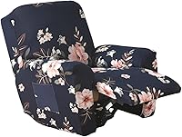 Vista 29 de Eco-Ancheng - Juego de fundas protectoras para sillón reclinable, 4 piezas protectoras antideslizantes, con bolsillos de almacenamiento, protector