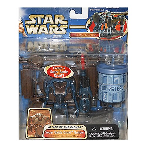 Star Wars: Episode 2 Deluxe Super Battle Droid Builder Action Figure