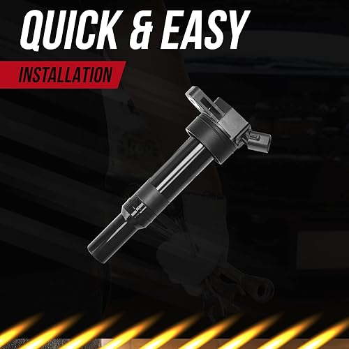 Miniatura 2 de HIKARU PARTS Bobina de encendido y bujía compatible con Hyundai Kia Elantra Tucson Forte Koup Forte5 Soul 1.8L 2.0L I4 UF651