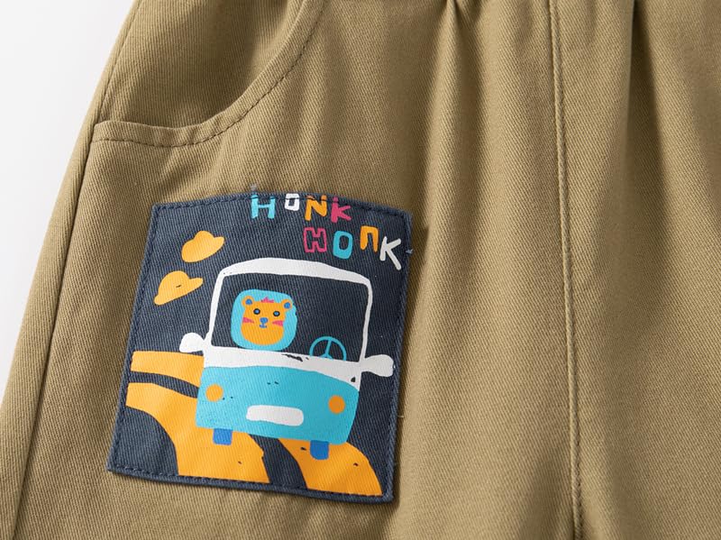 Meufam Toddler Baby Boys Solid Color 1 Pack Sweatpants Comfy Cotton Elastic Waist Trousers Active Jogger Pants3