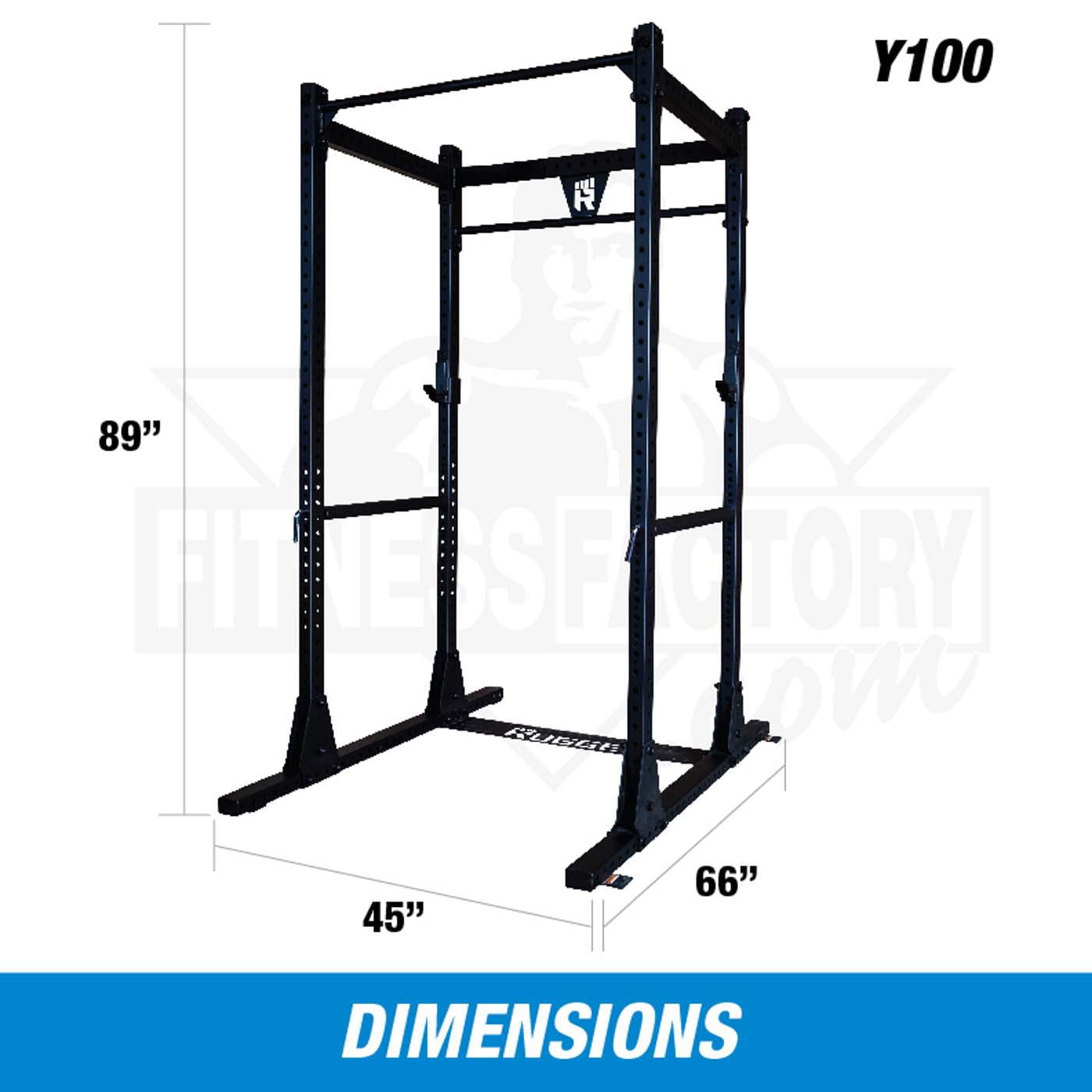 Amazon.com: Rugged Strength & Fitness (Y100) Power Cage for