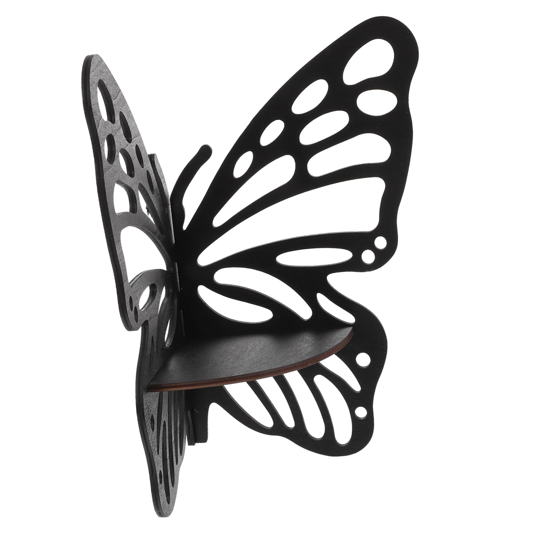 ERINGOGO Butterfly Corner Shelf Wall Display Rack Crystal Holder Wall Mounted Storage for Crystals and Decorative Items for Home Decor and Organizing