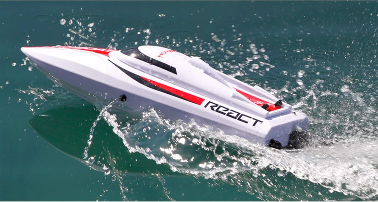 RC Boot Pro Boat React 43,2 cm selbstaufrichtender, tiefer V-gebürsteter RTR