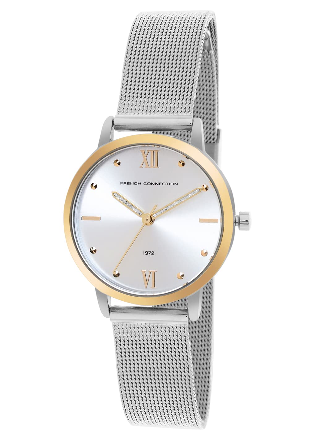 French Connection Analog Silver Dial Womens Watch-FCE20TM (B0B2K1K4XV) Amazon Price History, Amazon Price Tracker