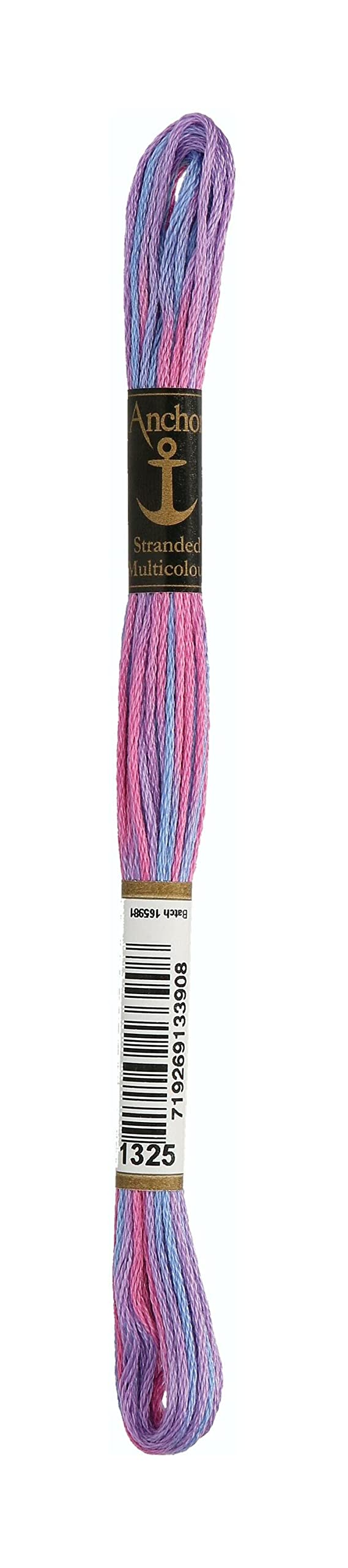 Anchor Sticktwist 4615000-01325 Embroidery Thread, 100% Cotton Multi-Coloured
