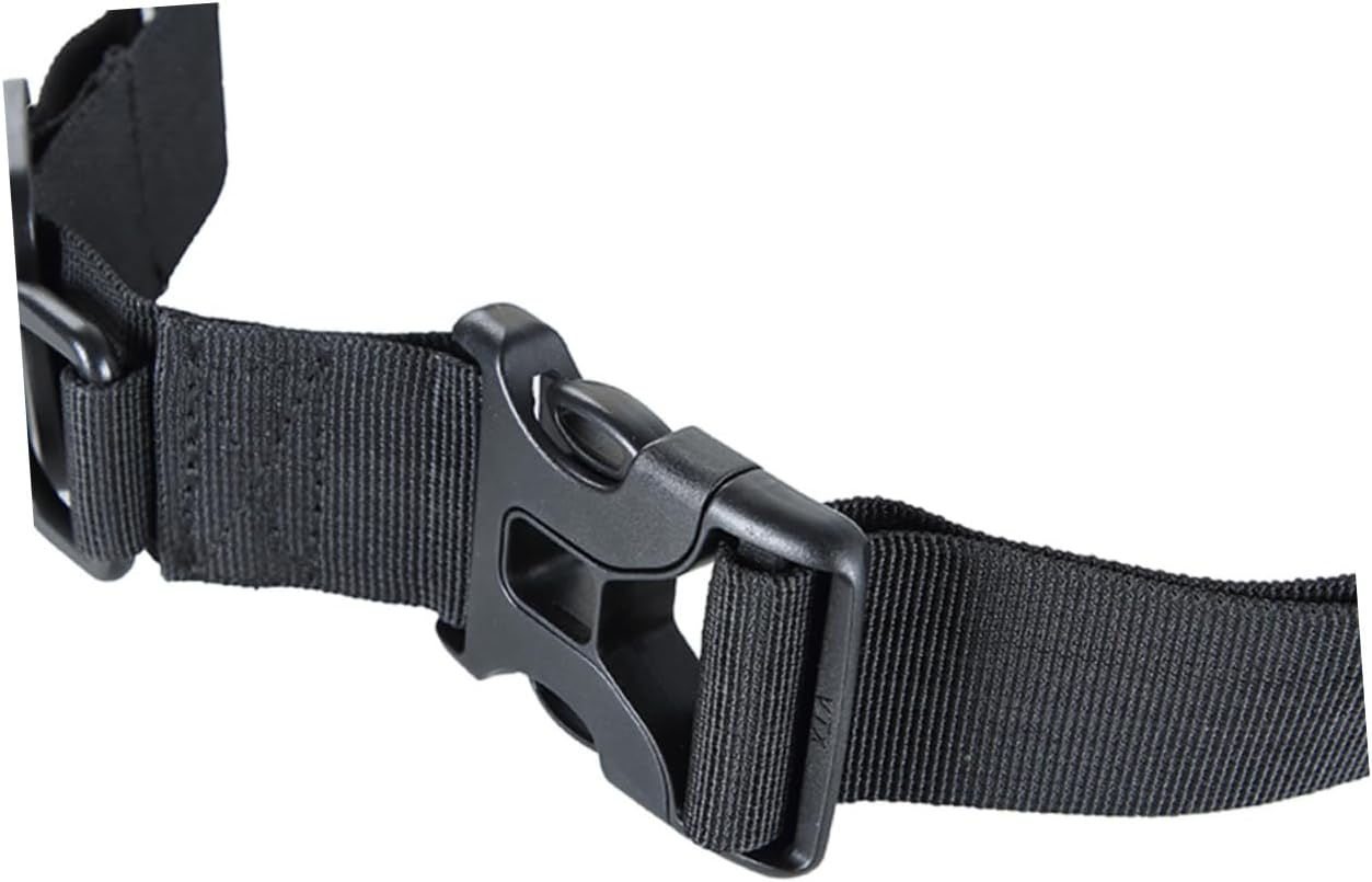 Waist Belt Fishing Tackle Accessories Fishing Waist Belt Adjustable Wader Wading Belt Black