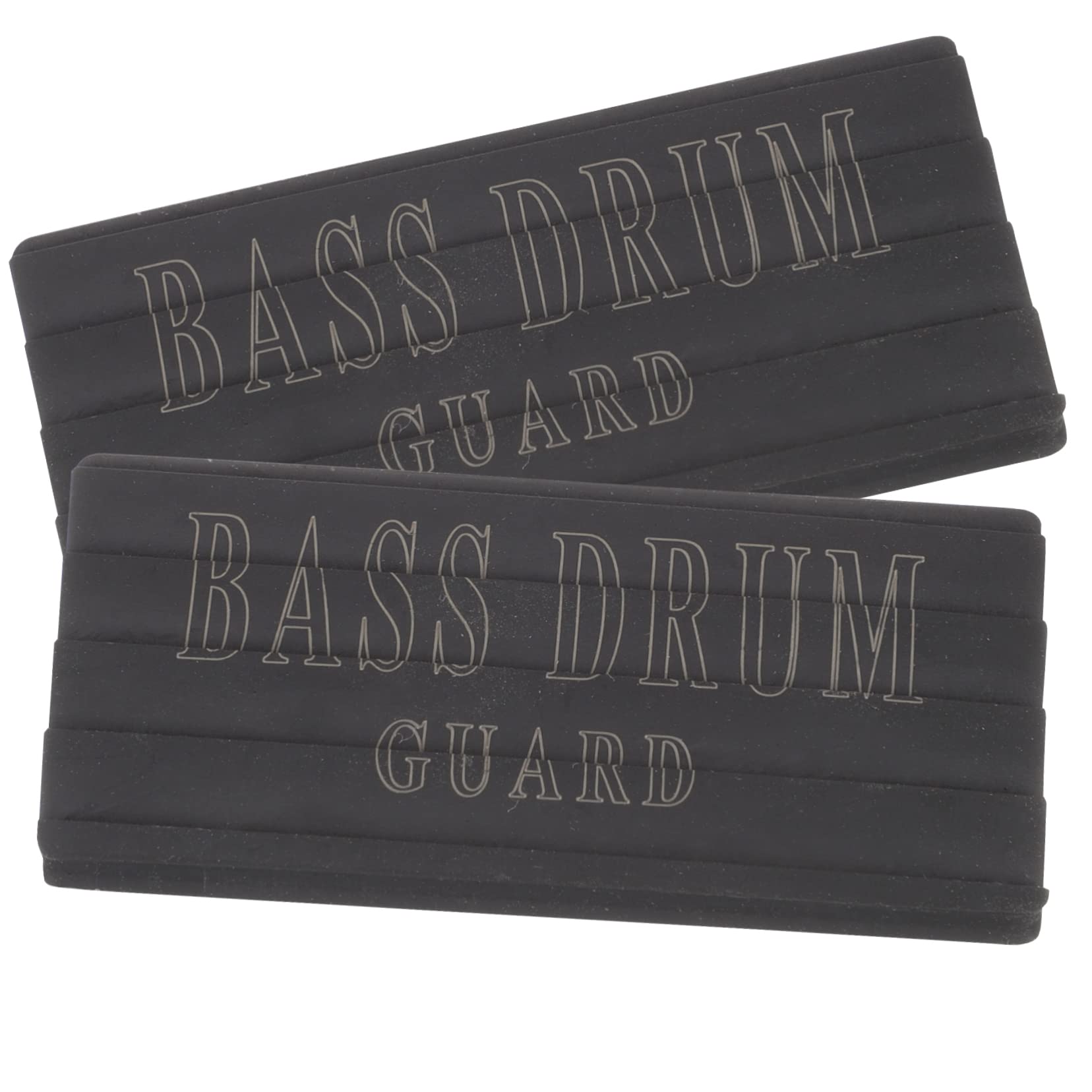 FAVOMOTO 2pcs Bass Drum Hoop Guard Guards for Bass Drum Anti-Slip Hoop Protectors Drum Pedal Guards Drum Drum Kit Accessory Drum Pad Foot Pad Rubber Bucket Major