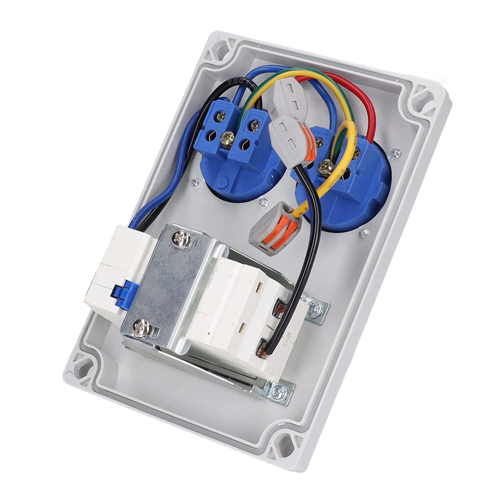 Wakects Boîtier de Prise Murale, Prise de Courant Double 230V 40A, pour