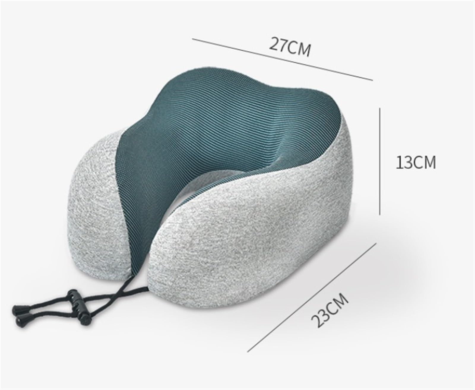 Nackenkissen Auto Nackenkissen Reise Memory Foam Reisekissen Baumwolle Magnettuch Nackenkissen Verstellbarer Verschluss Für Flugzeug Zug Auto Travel Essentials(D)