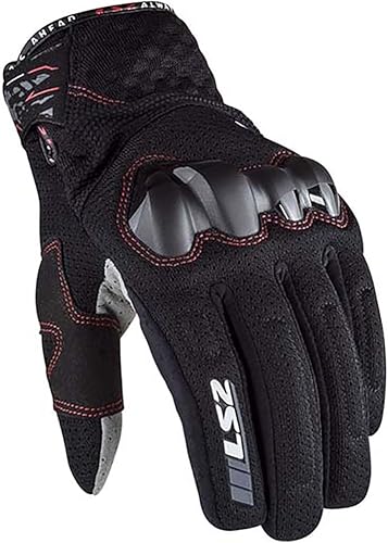 Miniatura 1 de LS2 Helmets Chaki - Guantes de turismo para hombre (negro - L)