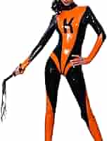 ✿XL ラテックス ラバースーツ 全身タイツ黒✿ ラテックス ラバースーツ 全身タイツ コスプレ 手袋ソックス