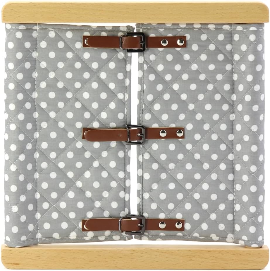 Kiddison Montessori Dressing Frames 11.8" for CASA 9 Fastener Styles Practical Life Skills Learning Material (TC20230125005, Lacing Frame, TC20230125005)