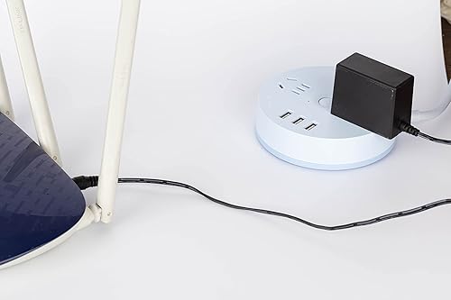 Miniatura 5 de ZUKUN Cargador adaptador de CA de 9 V 1 A, cable de fuente de alimentación regulado para tira de luz LED, cámara CCTV, altavoz BT, GPS, cámara web,