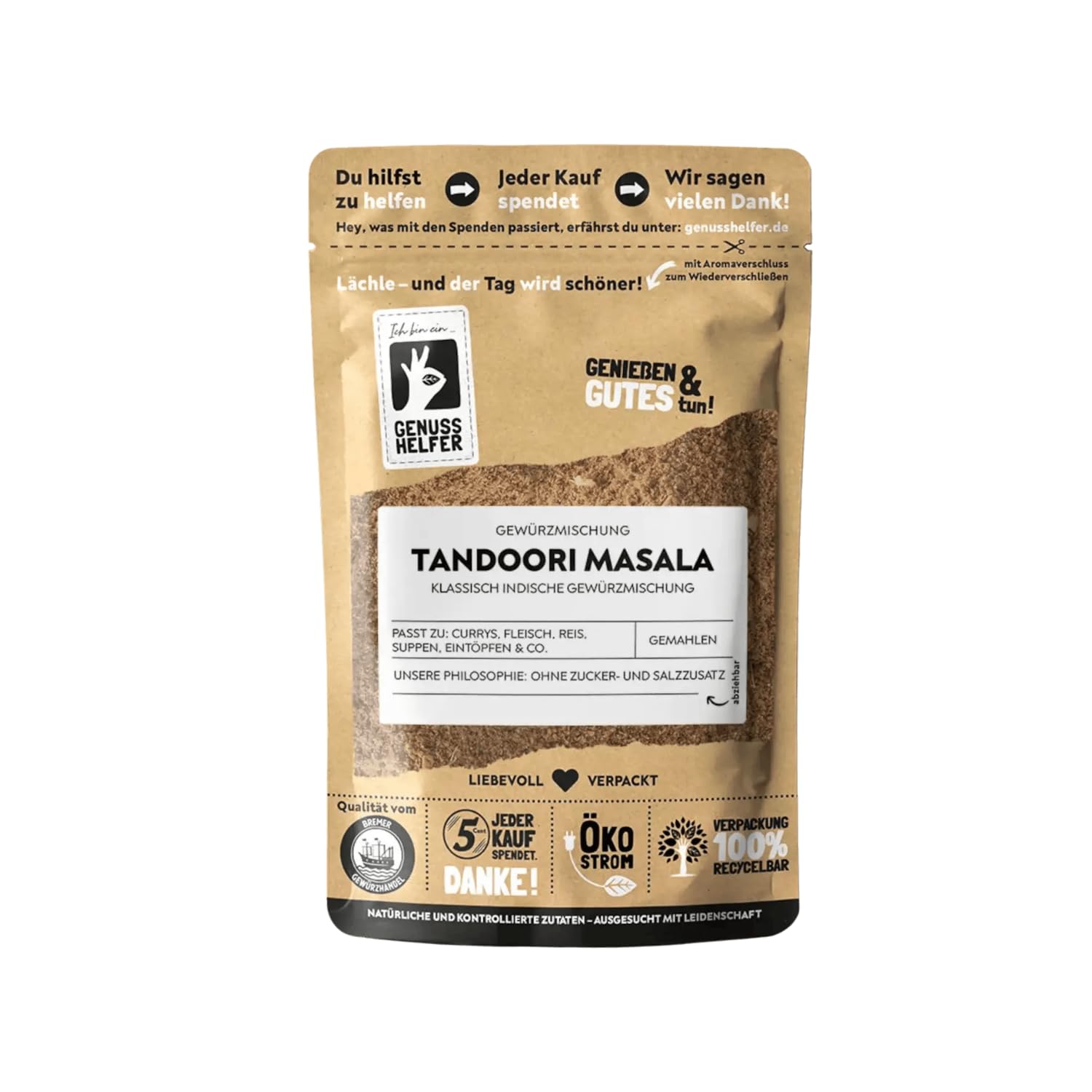 Bremer Gewürzhandel Tandoori-Masala Gewürzmischung | Tandoori-Masala Gewürzmischung gemahlen