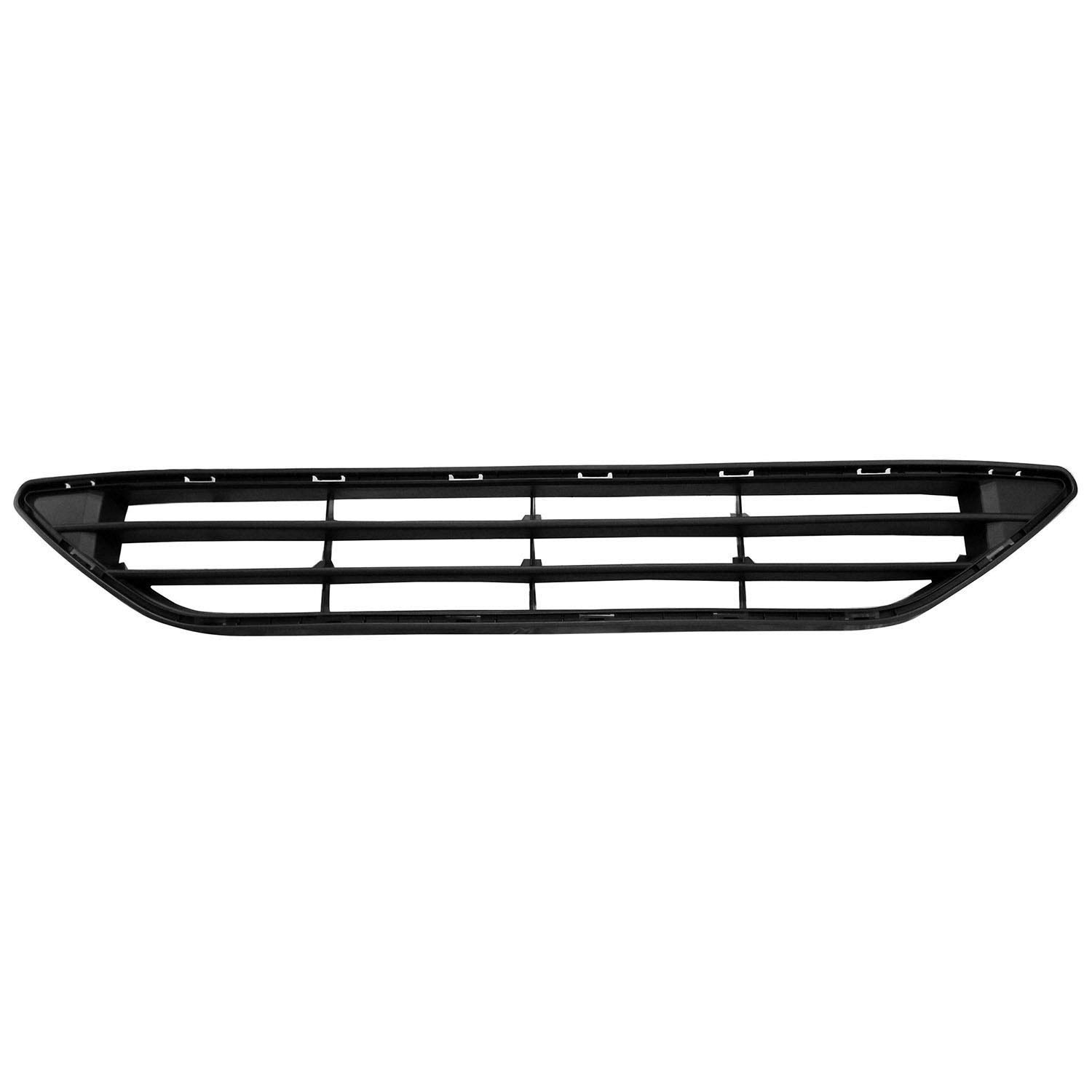 2017-2019 Nissan Rogue Front Bumper Cover Grille; Textured-Black; Made Of Pp Plastic Partslink NI1036108