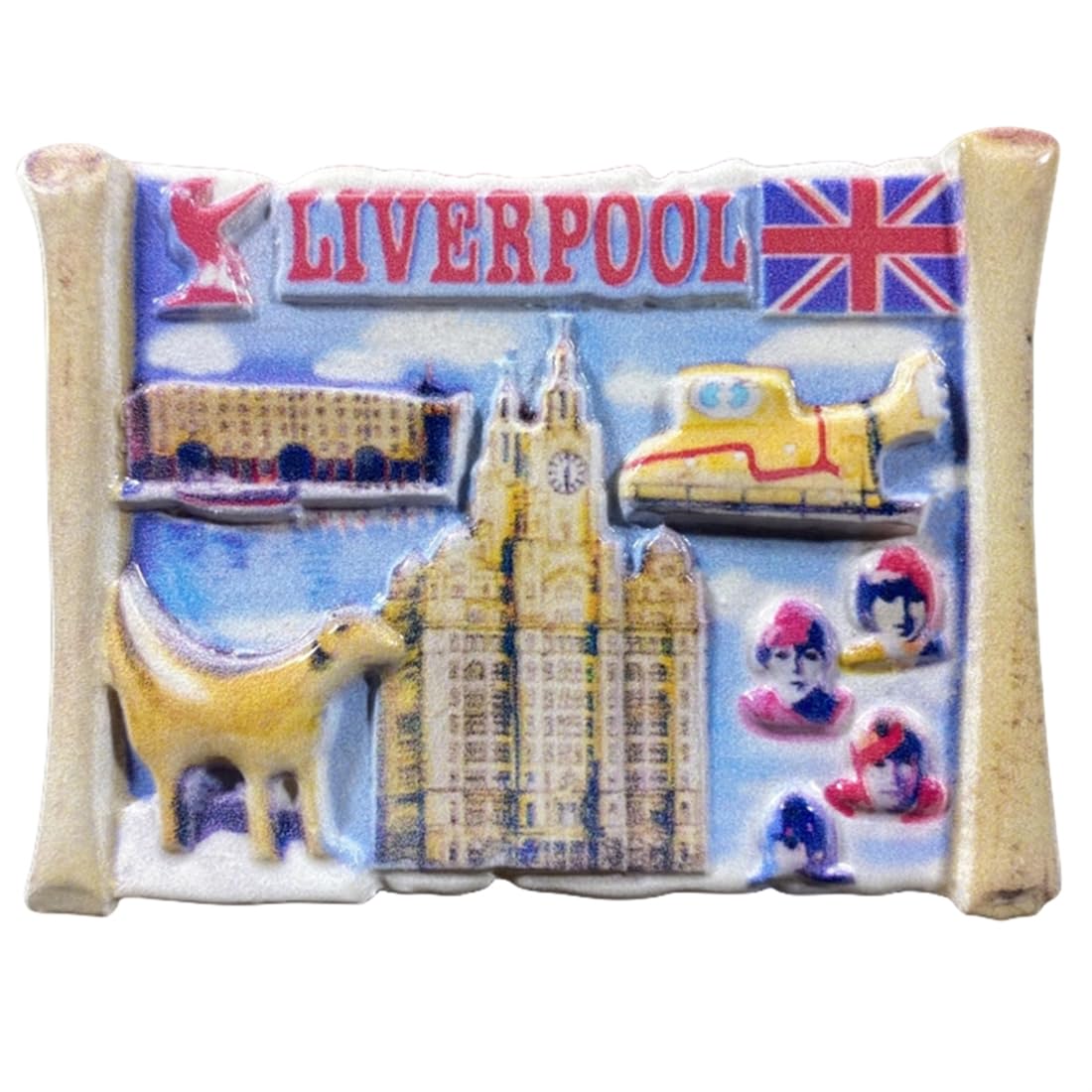 Port Isaac Cornwall Engeland UK Koelkastmagneet 3D reizen souvenir