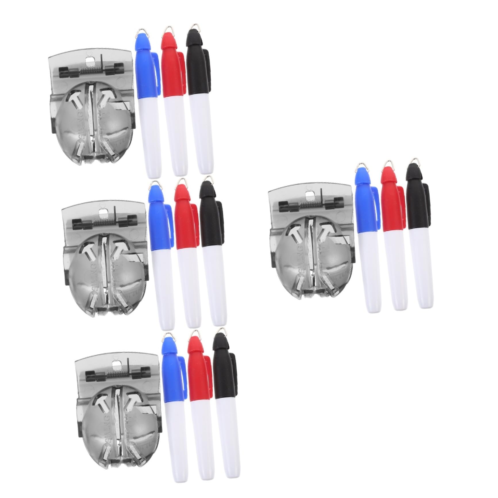 TOYANDONA Pennarello da Golf Pennarello per Pallina da Golf marcatori marcatura allineamento Stampino a Sfera indicatore del Morsetto a Sfera Fornitura di Golf ABS