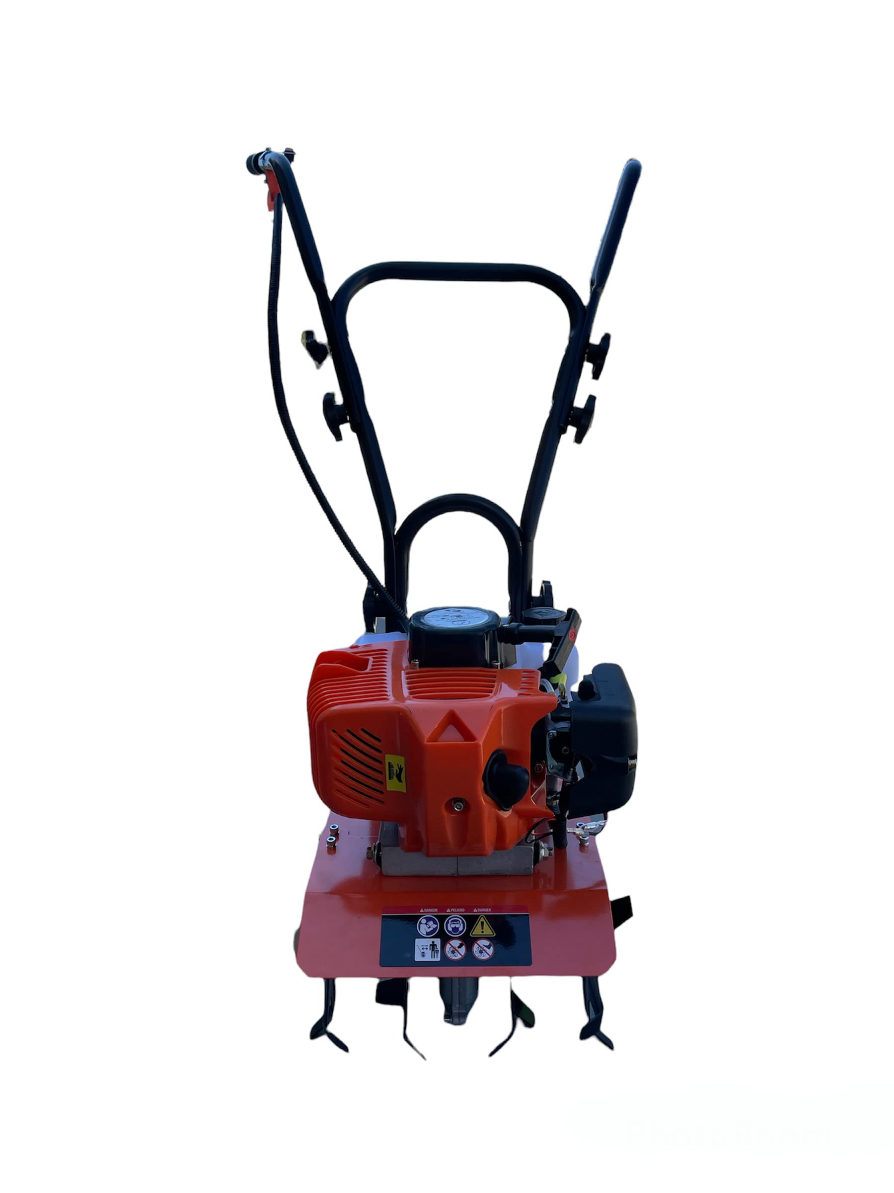 Motozappa Motocoltivatore Zappatrice Con Motore 52 cc A Scoppio 2 Tempi Larghezza Di Lavoro 300 mm Profondità 150 mm Zappette con 6 lame in Acciaio Rinforzato Per Orto Coltivazione Terreni