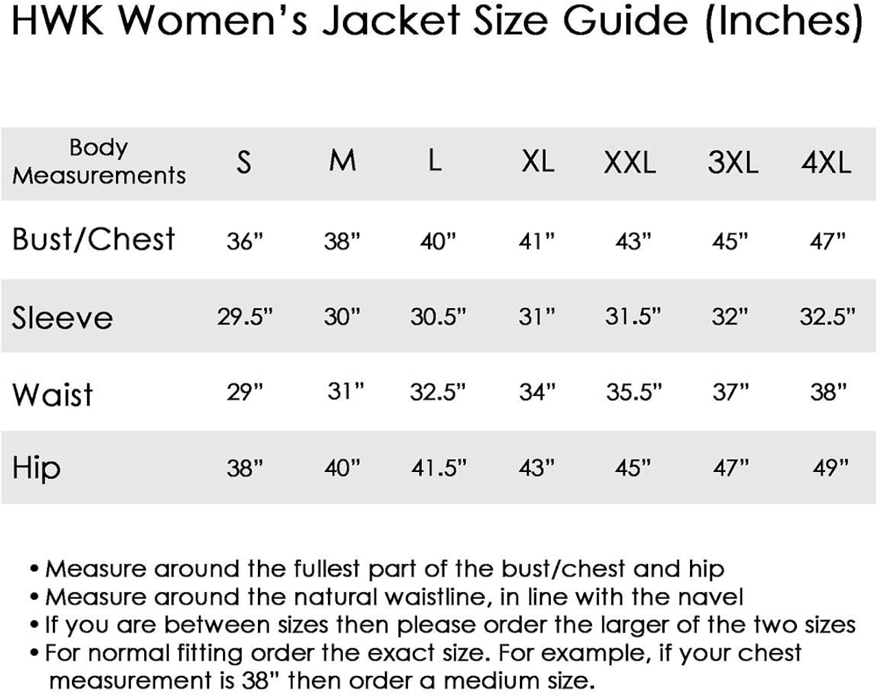 HWK Women's Motorcycle Jacket For Women Rain Waterproof Biker Moto Riding Ladies Motorbike Jackets CE ARMORED : Automotive