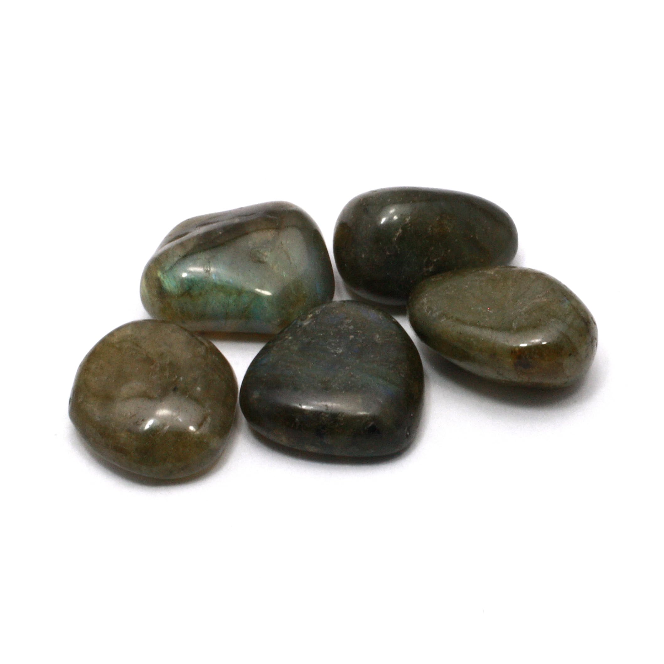 CrystalAge Labradorite Mini Tumble Stone - Pack of 5