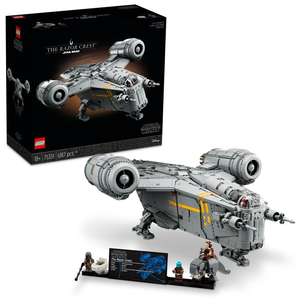 LEGO 75331 Star Wars The Razor Crest UCS Set, Ultimate Collectors