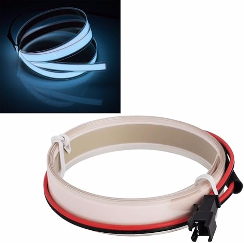 Miniatura 5 de Accesorios de decoración LED 6 unidadeslotes de 33ft 3 V caja de batería flexible con cinta LED de neón que brilla con cable EL tira de luces LED