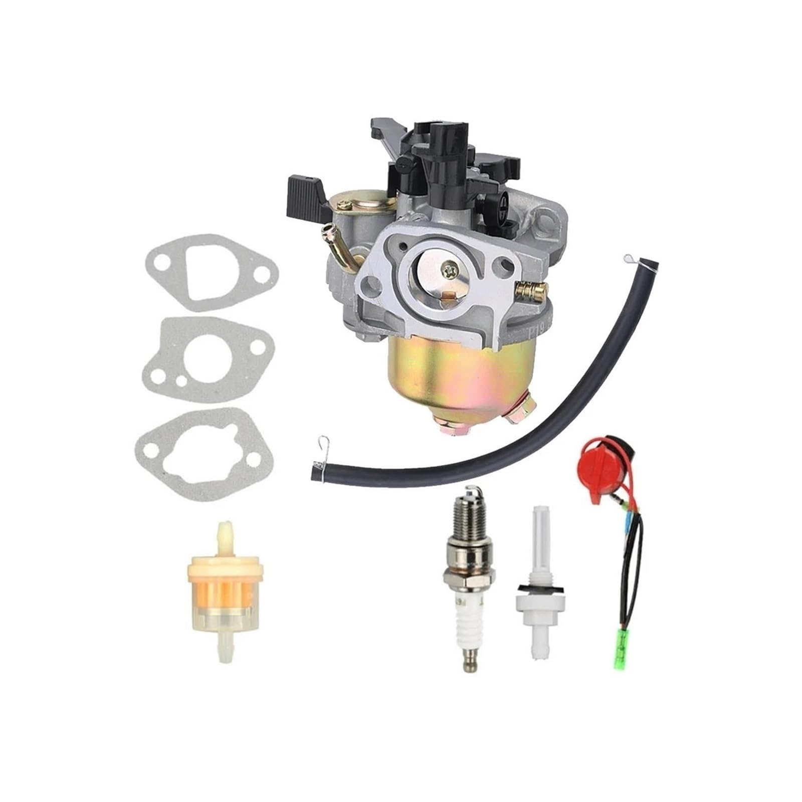 Carburateur de tondeuse à gazon pour moteur thermique 168F et générateur 5.5 HP