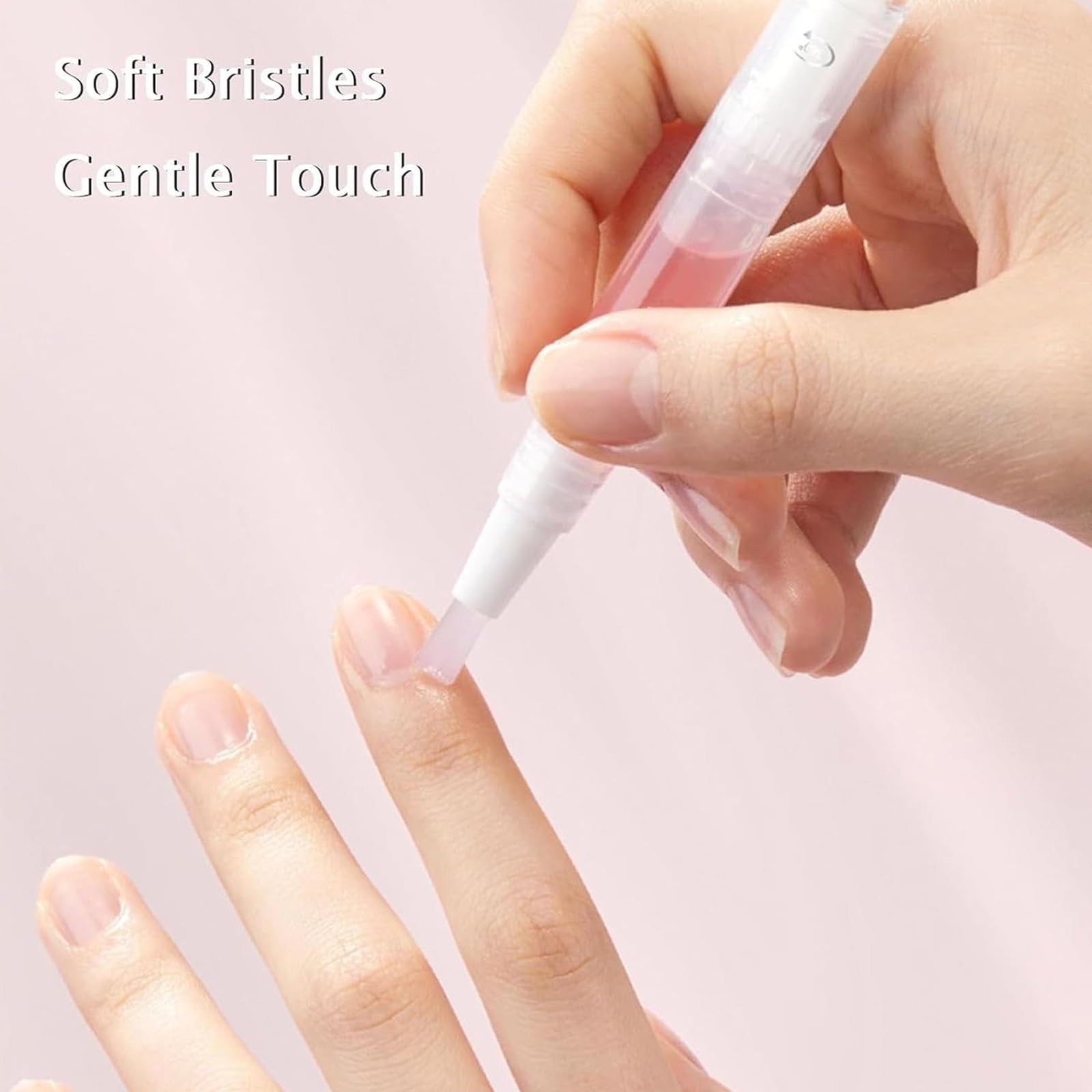 Lyra Cosmetic Nails, Olejek do skórek paznokci, Radiant Nail Growth Oil, Kosmetyczne serum nawilżające, wzmacniające i rozjaśniające pielęgnację paznokci(4pcs)