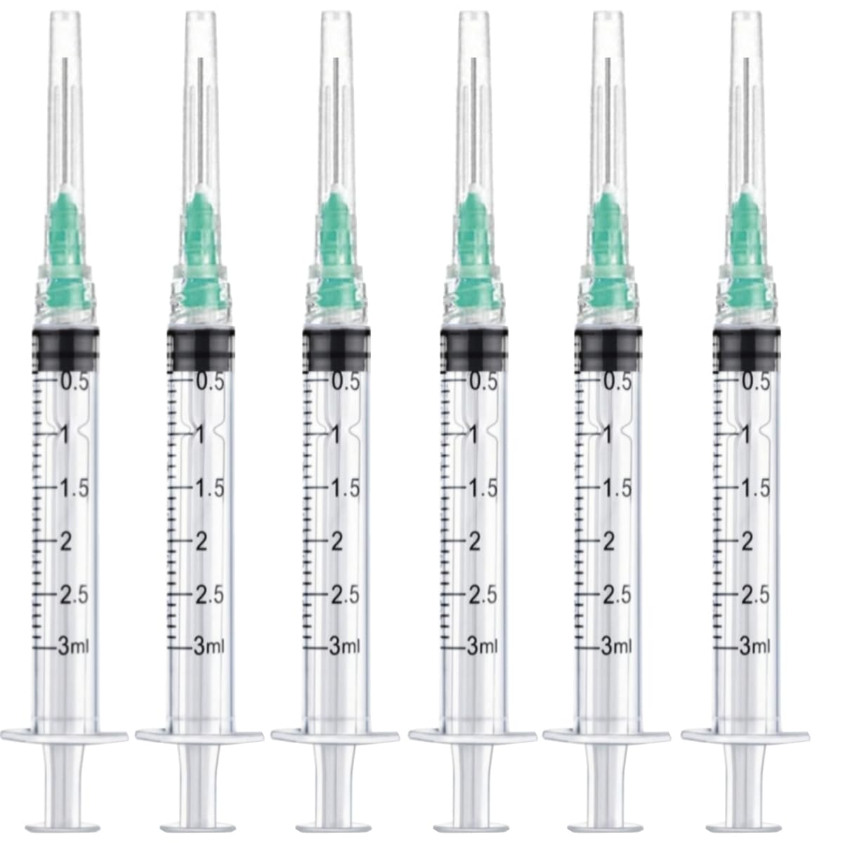 50 Pcs/Box - 21Ga 3ml Lab Dispensing Utensils, Individually Wrapped