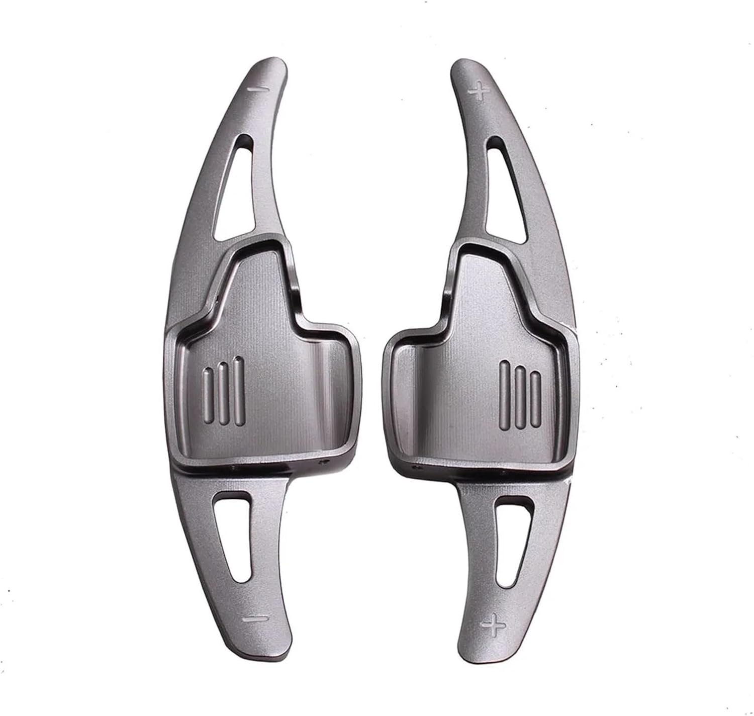 MUSM Pair Car Steering Wheel Shift Paddle Extender Stickers Aluminum Fit for Ford Fit for Kuga Car Accessories(4)