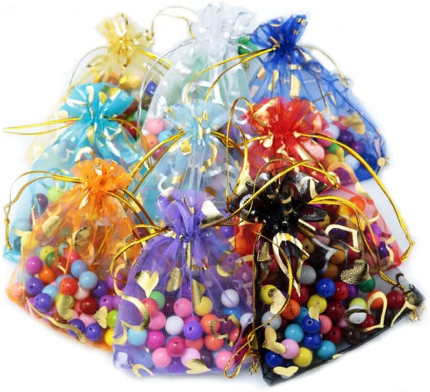 Silk Multicolored Return Gift Favors Organza Bags Shagun Potli Bags Wedding Party Favors Jewellery Packing Pouch Dry Fruit Pouch 10X14 Cms (Pack Of 10) (B0B1BGJMVN) Amazon Price History, Amazon Price Tracker