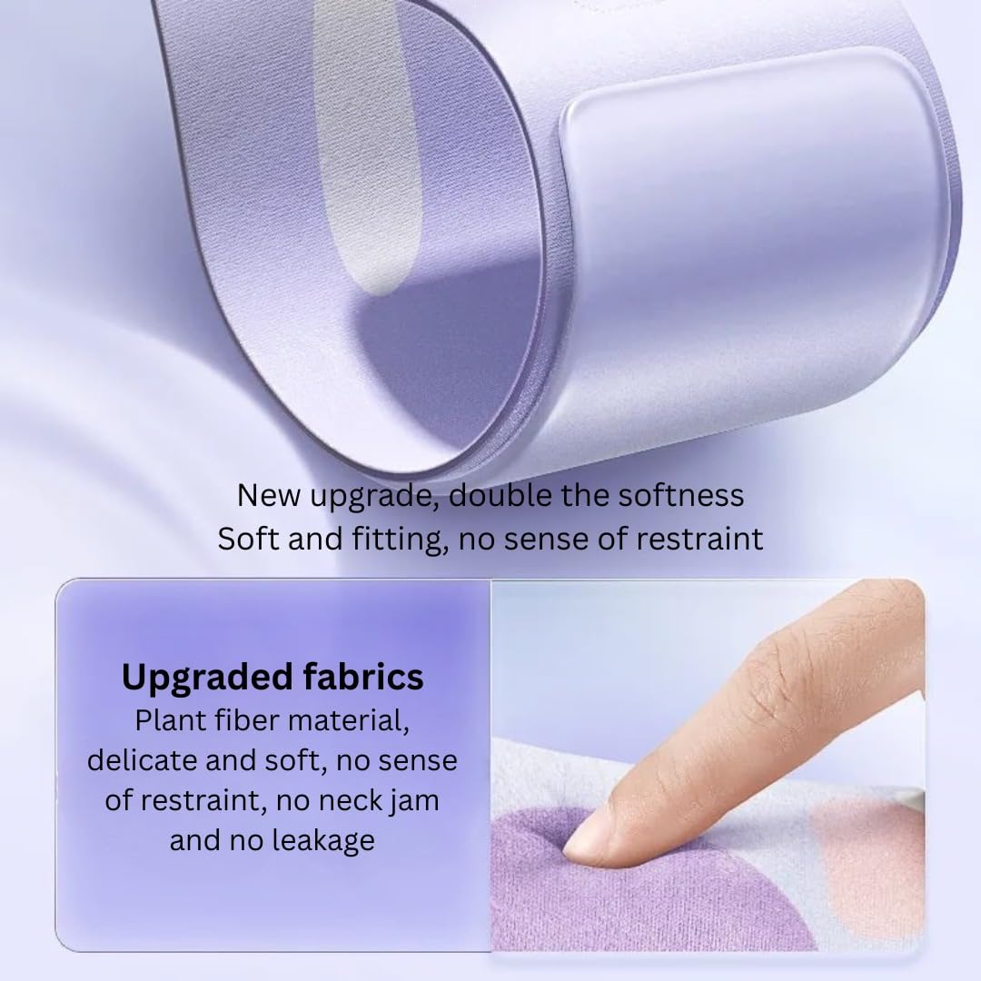KHAMKARI U-Shaped Silicone Neck Mask Fixing Band Reusable Neck Protection Cover for Skincare Anti-Slip, Comfortable, for Sheet & Gel Masks Enhances Absorption, Lifting & Hydration Neck Care Tool 3