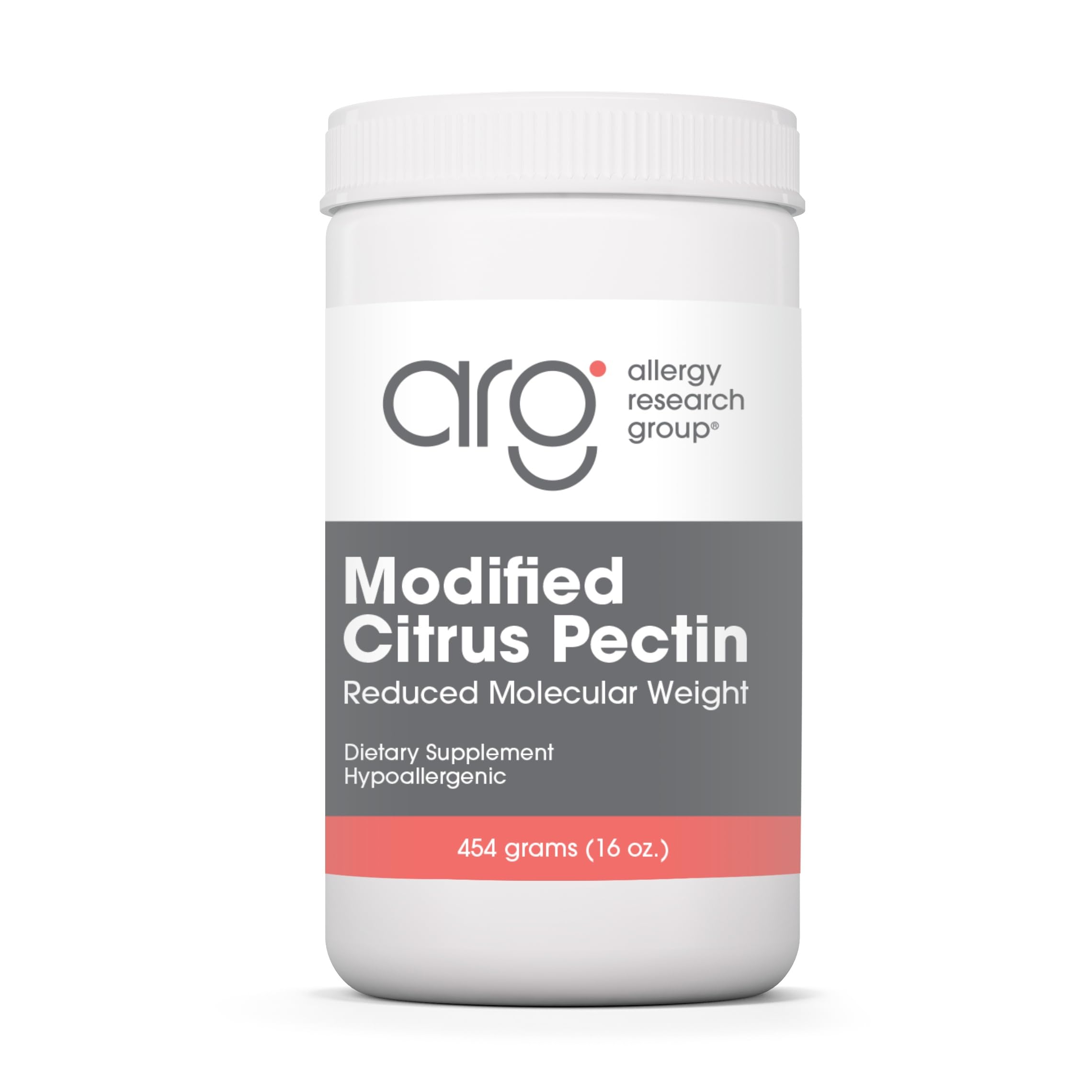 ARG Modified Citrus Pectin Soluble Fiber Powder, 16 oz