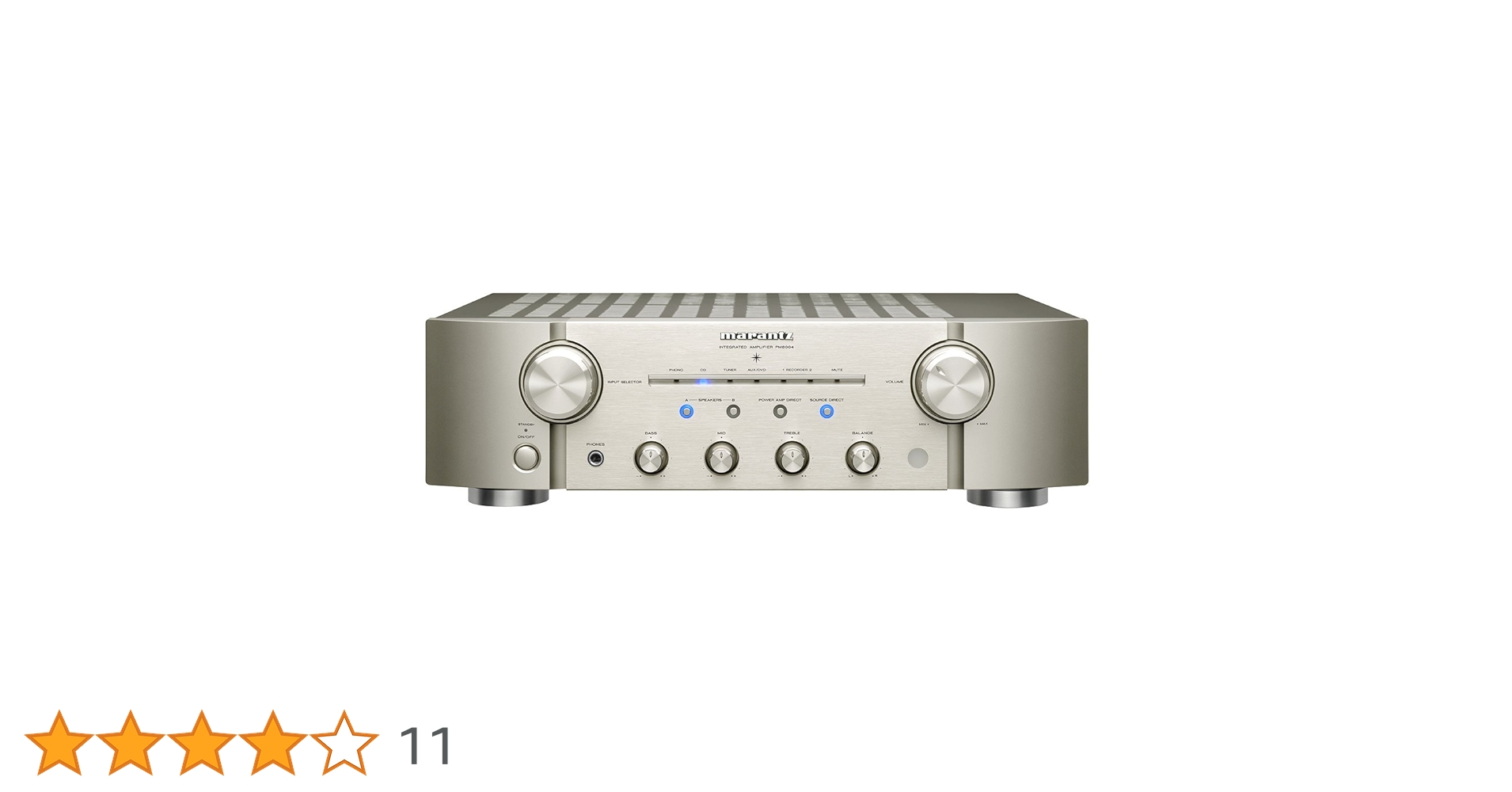 Amazon.co.jp: Marantz プリメインアンプ シルバーゴールド PM