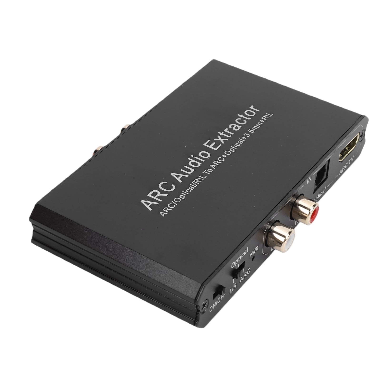 ciciglow Konwerter Dźwięku ARC na DAC, 192KHz 5.1 kanał, do Telewizora