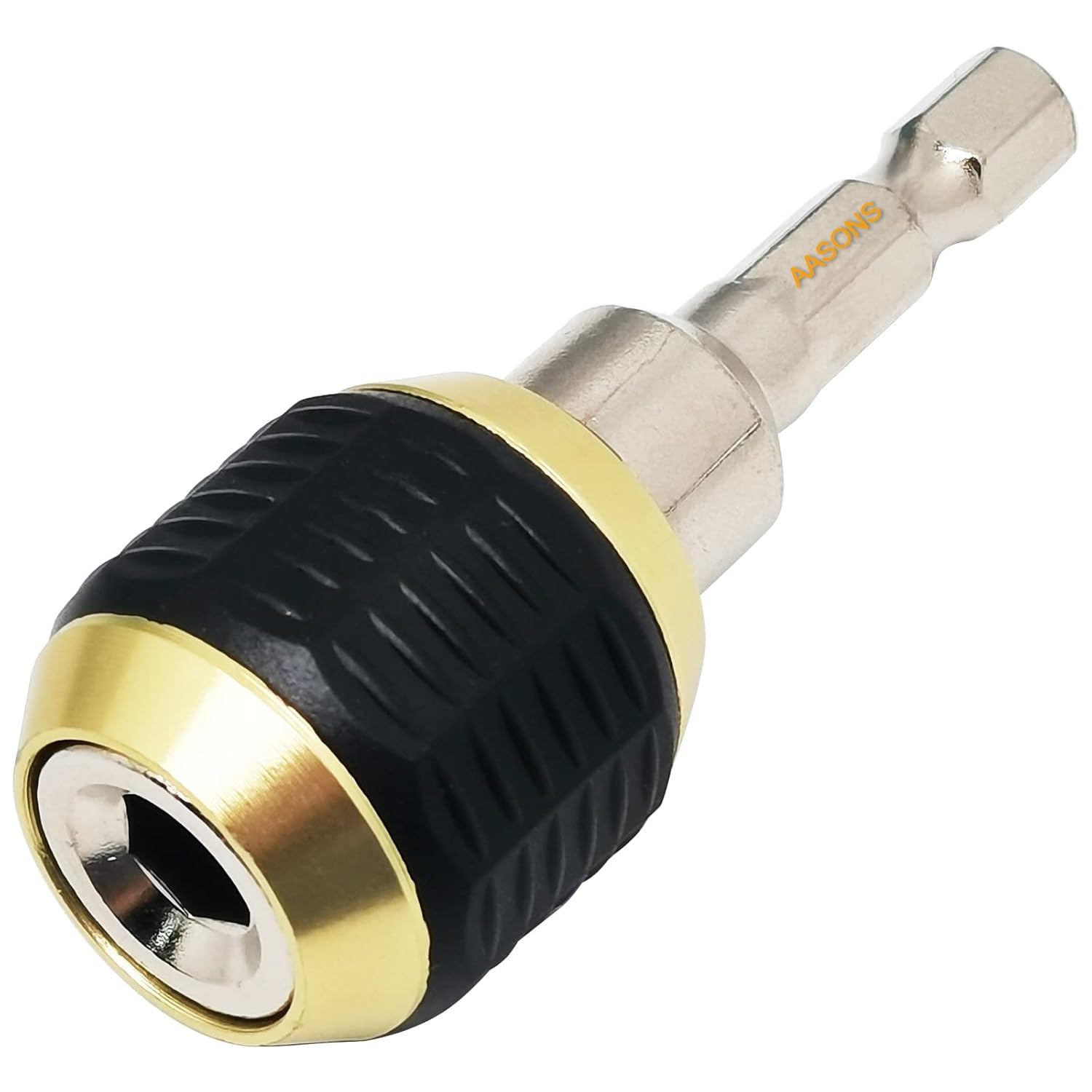 AASONS Screwdriver Drill Bit Holder 1/4" Inch Hex Shank Universal Drill Chuck Adapter, Anti-slip Self Locking Quick Release Drill Bit Extension for Hand-held Drivers or Power Drill, 60mm (Pack Of 1) (B0D7ZV77J5) Amazon Price History, Amazon Price Tracker
