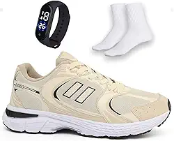 Tênis Masculino Treino Academia Amortecedor Gel + Relógio e Meia