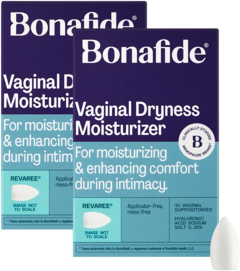 Bonafide Revaree Vaginal Moisturizer with 5 mg of Hyaluronic Acid - 2 Months (20 Does)