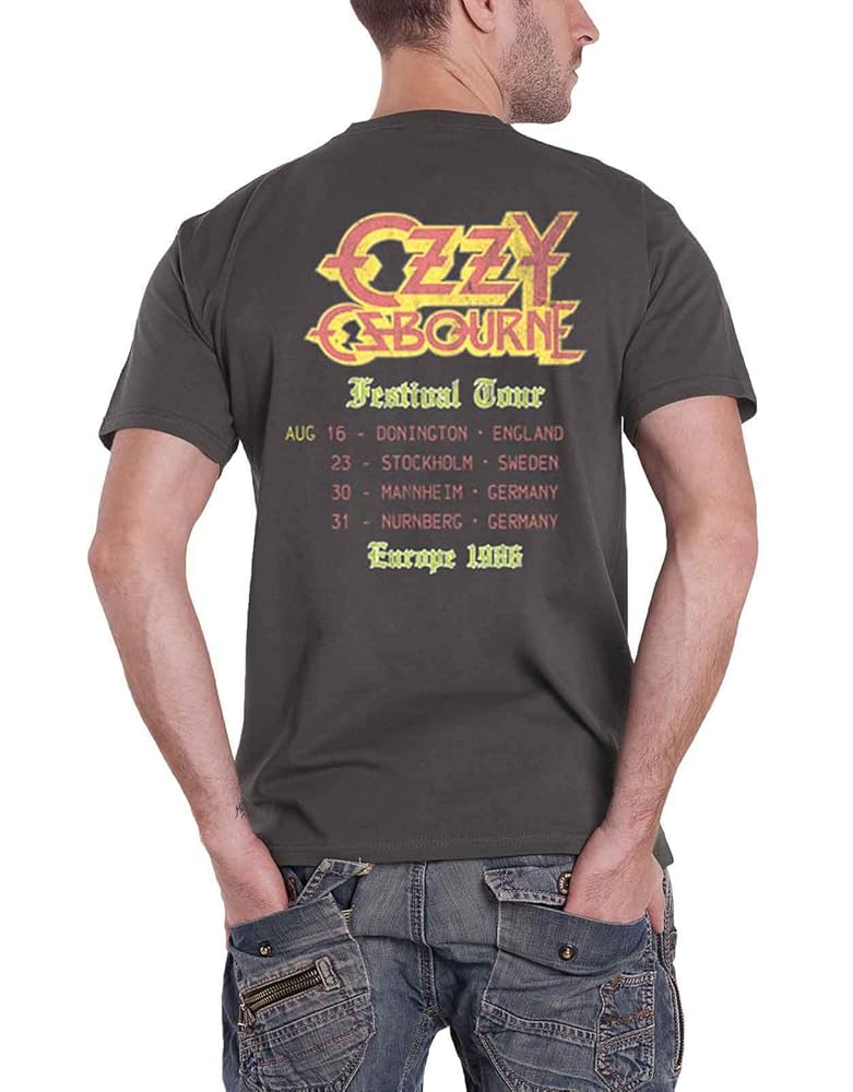 Amazon | Ozzy Osbourne T Shirt Ultimate Remix Logo 新しい