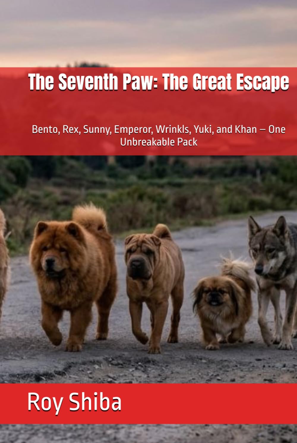 The Seventh Paw: The Great Escape: Bento, Rex, Sunny, Emperor, Wrinkls, Yuki, and Khan – One Unbreakable Pack (The Corgi Adventure Club)