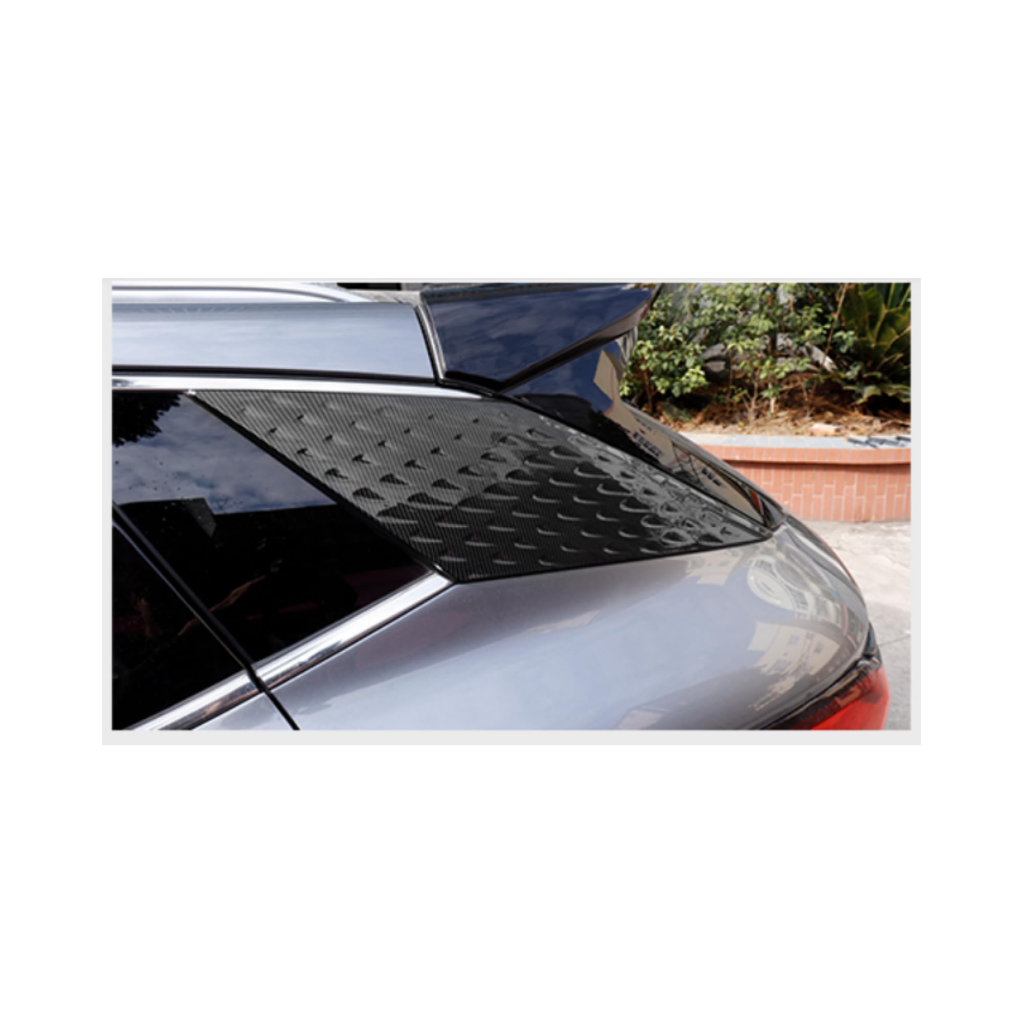 BYD Atto 3 Uyumlu C Sütun Karbon Fiber Kaplama Paneli 2'li Set