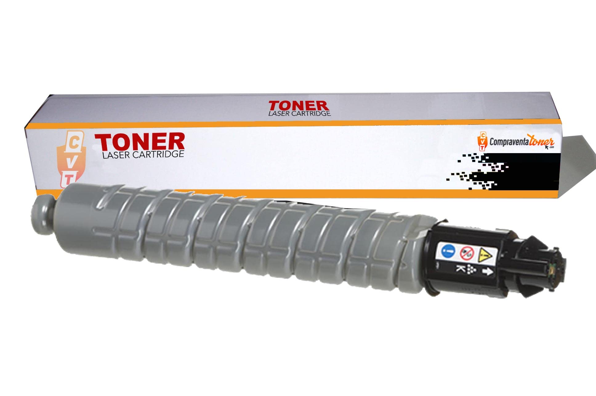 CVT - Pack 4X Toner genéricos MP-C300 / MP-C400 / MP-C401 Reemplazo Compatible para Ricoh Aficio 841550, 841551, 841552, 841553