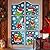 Christmas Window Clings Decorations Double Sided Christmas Window Stickers for Glass Window Christmas Decorations Indoor Home Decor Snowflake Window Decal for Home School Office Decorations