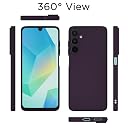 Pikkme Back Cover for Samsung Galaxy M17 5G / A17 5G / F17 5G | Camera Protection Shockproof Soft Matte Silicone Bumper Case (Purple) gallery image
